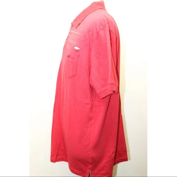 Marc Ecko Red Men Short Sleeve Shirt Plastic Words  Print Sz Large Cotton - Picture 9 of 9